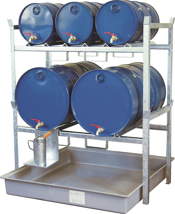 77672_1 Fassregal 800-3 mit GFK-Auffangwanne 220-4