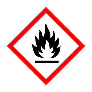 Gefahrensymbol entzündlich