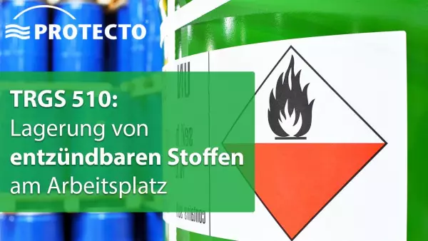 TRGS 510: Lagerung von entzündbaren Stoffen am Arbeitsplatz TRGS 510: Lagerung von entzündbaren Stoffen am Arbeitsplatz