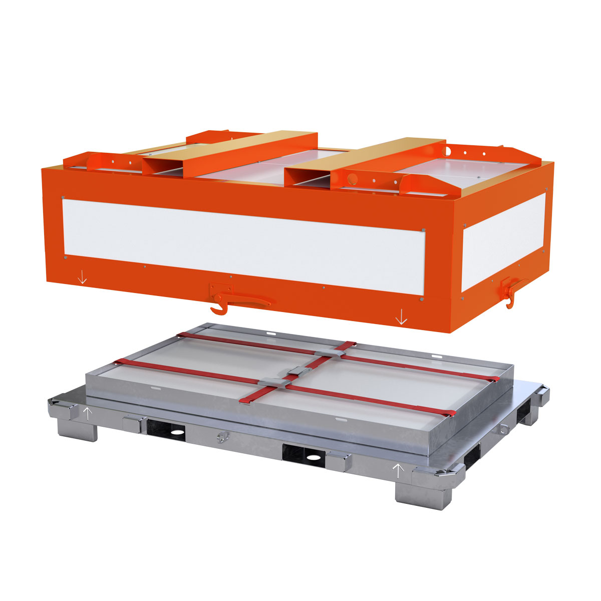 16415_2 Lithium-Ionen Transportbehälter LIP-F 830 Sicherer Transport kritisch defekter LI-Batterien
