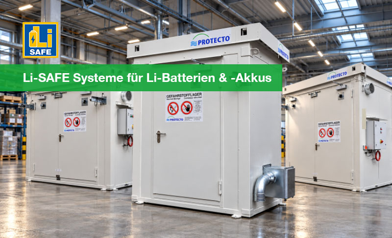 Gefahrstofflager von PROTECTO