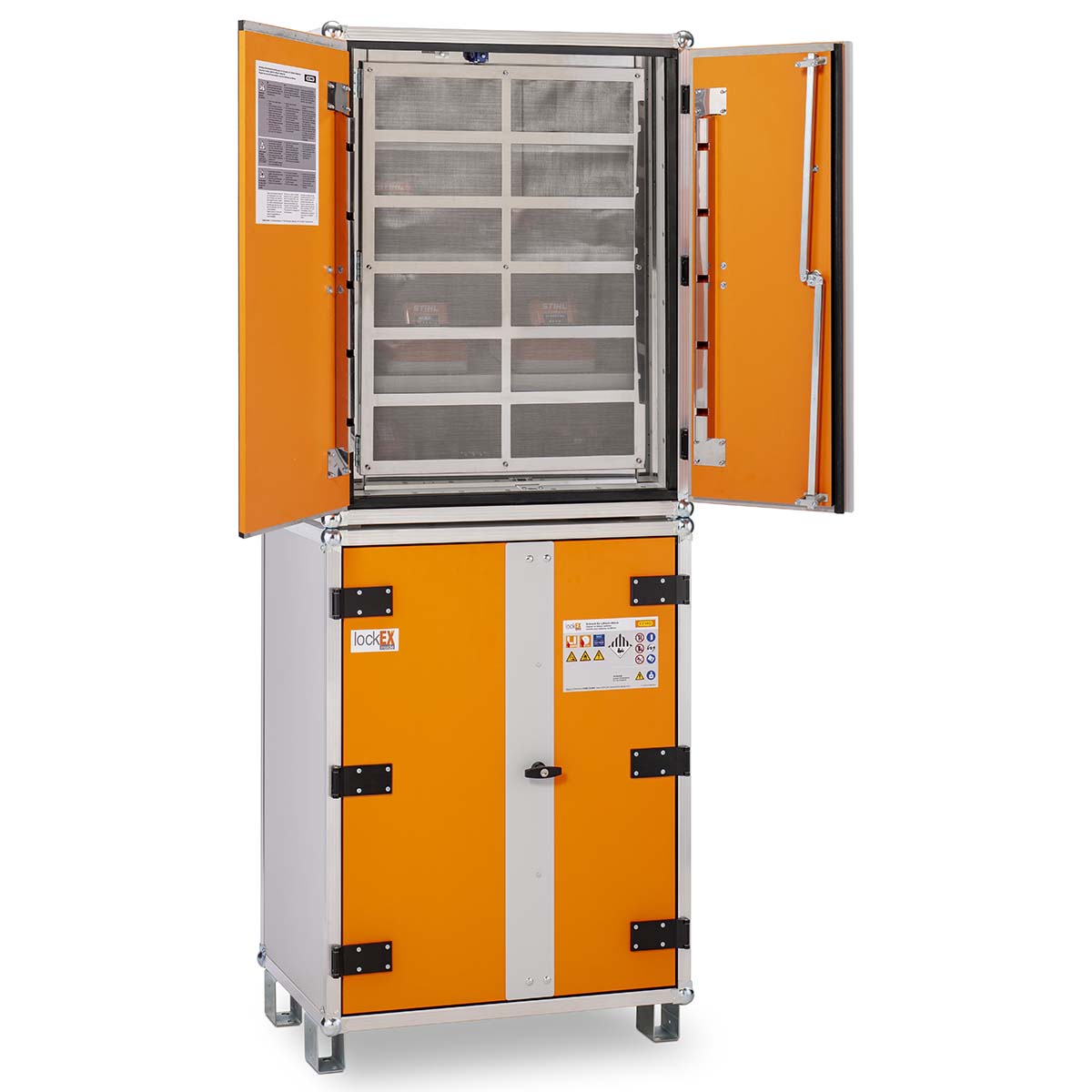 712051_1 Akku-Ladeschrank 8/20 Premium lockEX VDMA mit Füßen, 400V