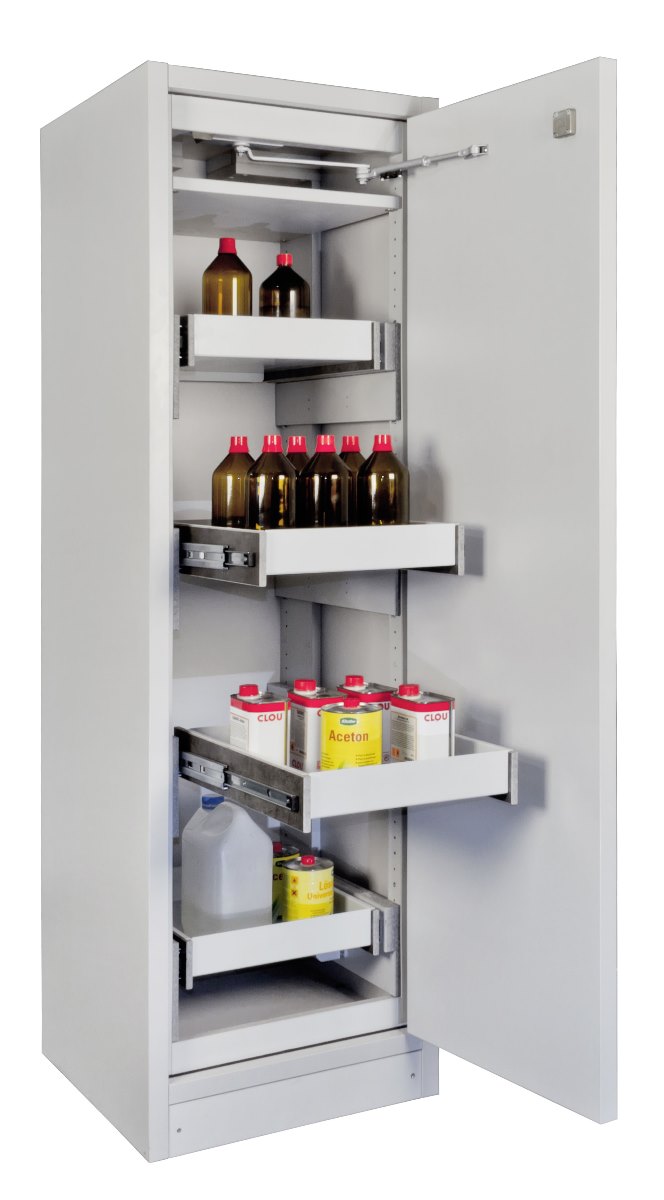 19260_1 F-SAFE Sicherheitsschrank F30 SST 6/20 mit 4 Vollauszügen, für brennbare Flüssigkeiten