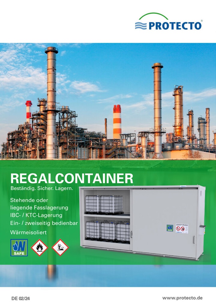 F-SAFE Gefahrstofflager F90 – Beton