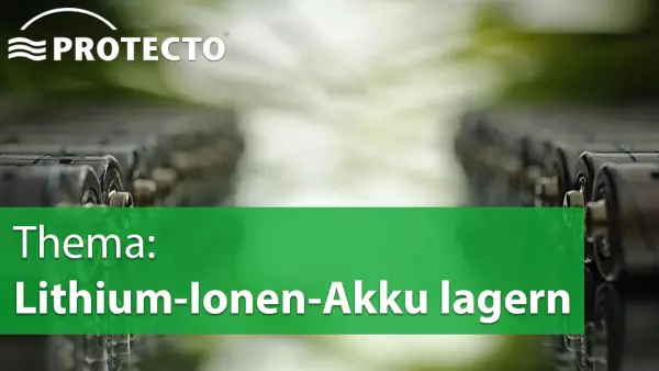Lithium-Ionen-Akku lagern Lithium-Ionen-Akku lagern