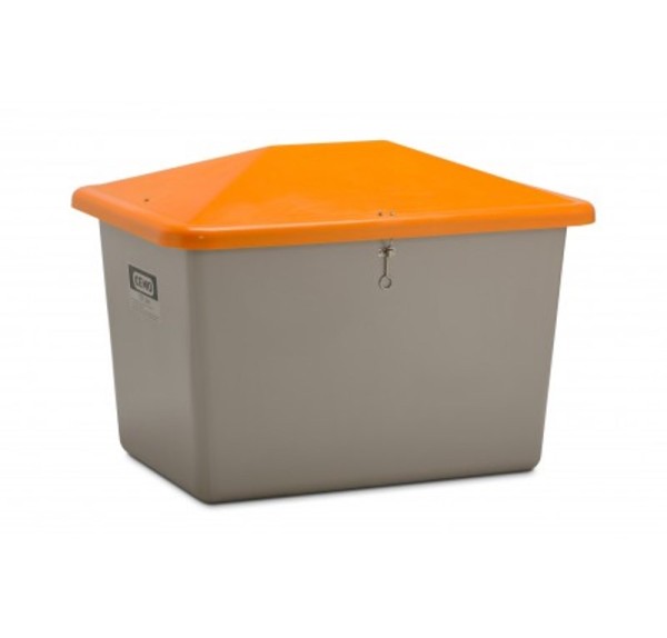 Streugutbehälter 700l grau/orange