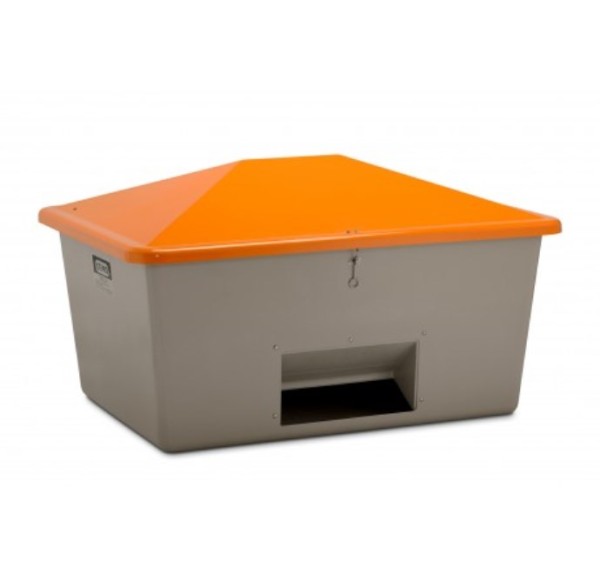 Streugutbehälter 1500l grau/orange