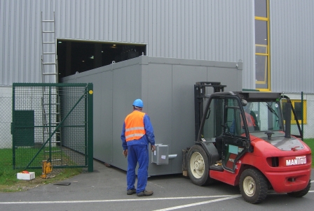 Hazardous materials warehouse Delivery PROTECTO