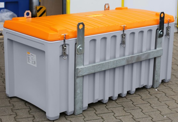 CEMbox 750 l grau/orange